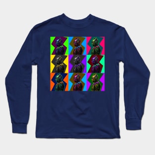 shuffle black panther in technicolor Long Sleeve T-Shirt